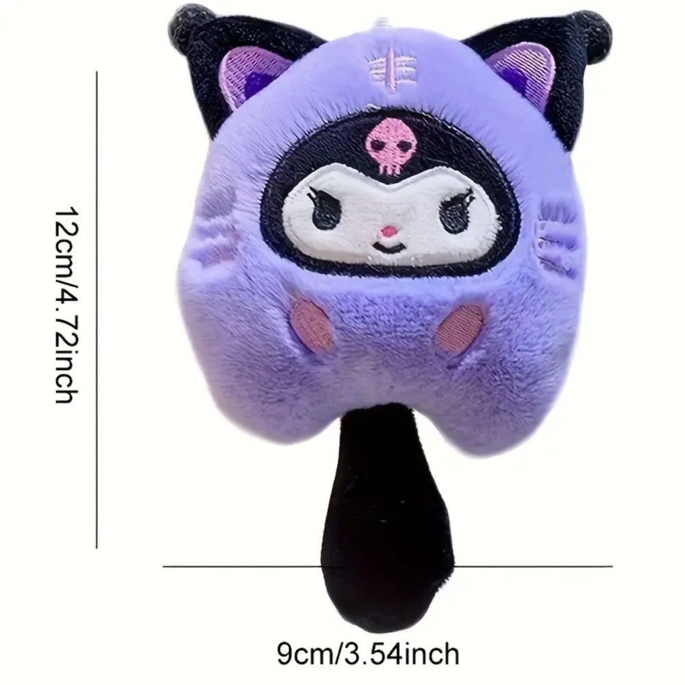 Kuromi Hello Kitty Keychain